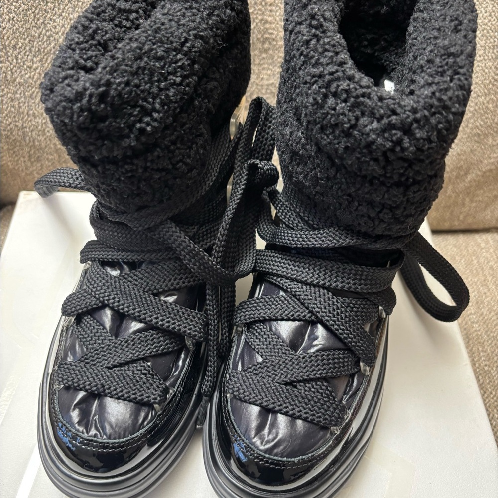 ✨ Moncler Insolux M Winter Boots - Size 35.5 (Black) ✨